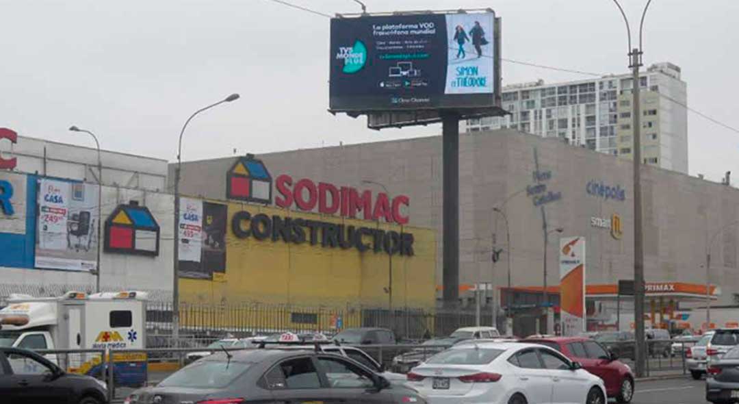 Digital billboard - Perú